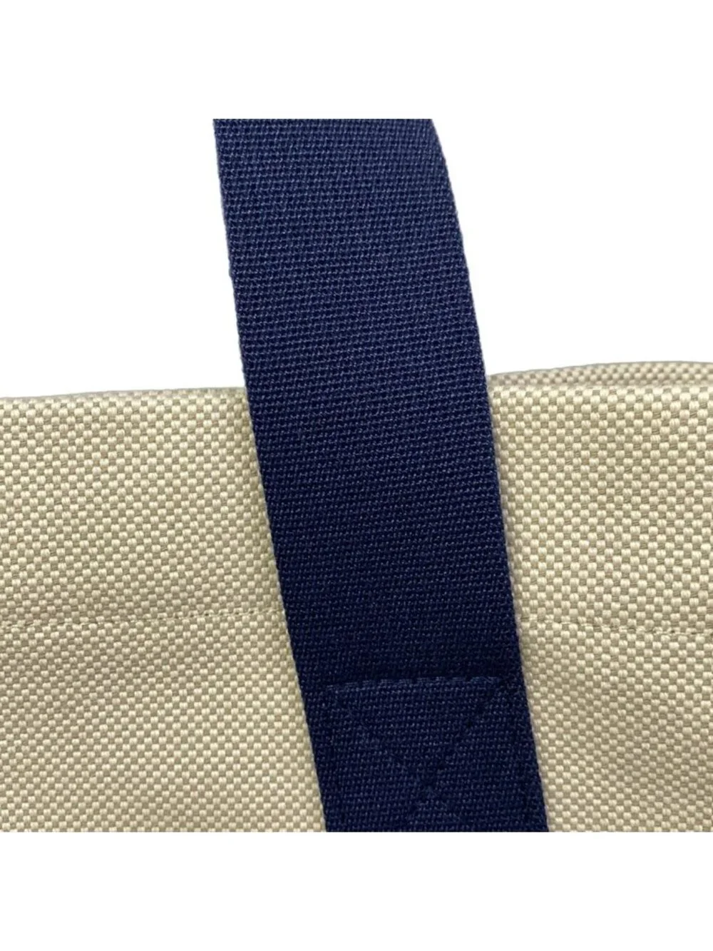 Hermes Tote Cabriole Ivory Dark Navy Mother's
